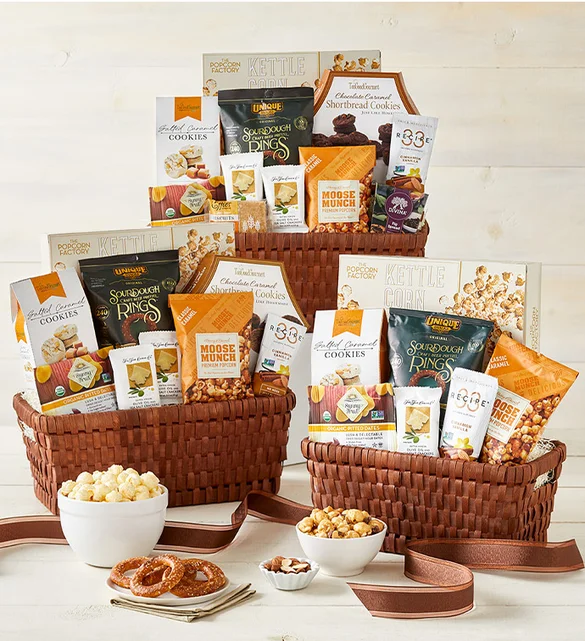Classic Gourmet Happy Birthday Gift Basket